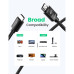 Кабель мультимедійний HDMI to HDMI 1.0m V2.0 Cafule 4K HD119 Ugreen (30999) – UGREEN (вид 2)