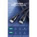 Кабель мультимедійний HDMI to HDMI 1.0m V2.1 HD140 Ugreen (80401) – UGREEN (вид 1)