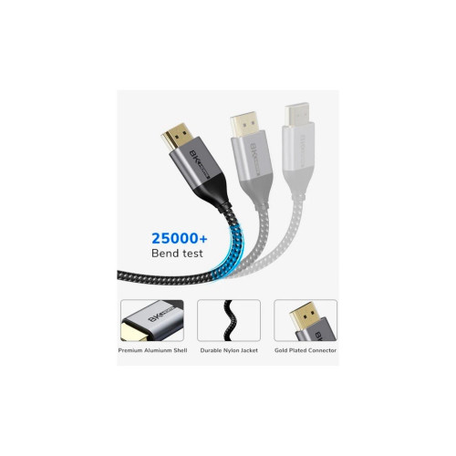 Кабель мультимедийный HDMI to HDMI 1.0m v2.1 Cabletime (CA914661) – Cabletime (вид 2)