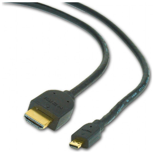 Кабель мультимедийный HDMI A to HDMI D (micro), 3.0m Cablexpert (CC-HDMID-10) – Cablexpert