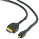Кабель мультимедийный HDMI A to HDMI D (micro), 3.0m Cablexpert (CC-HDMID-10)