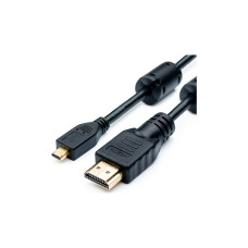 Кабель мультимедийный HDMI A to HDMI D (micro), 2.0m Atcom (22402)