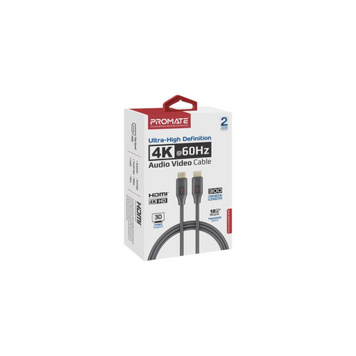 Кабель мультимедійний HDMI to HDMI v.2.0 prolink4k60-300 Promate (prolink4k60-300) – Promate (вид 1)