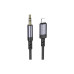 Кабель мультимедийный Lightning to 3.5mm M 1.0m grey BOROFONE (6941991118975) – BOROFONE