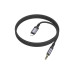 Кабель мультимедийный Lightning to 3.5mm M 1.0m grey BOROFONE (6941991118975) – BOROFONE (вид 1)