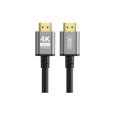 Кабель мультимедійний HDMI M to HDMI M 3.0m V2.0 black XO (GB017A-HDMI.tranish)