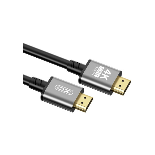 Кабель мультимедійний HDMI M to HDMI M 5.0m V2.0 black XO (GB017B-HDMI.tranish) – XO (вид 2)