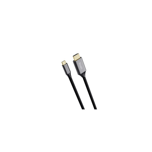 Кабель мультимедійний USB-C to HDMI M 2.0m black Trust (25630_TRUST) – Trust (вид 2)