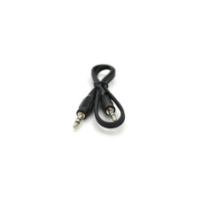 Кабель мультимедійний 3.5mm M to 3.5mm M 0.4m black Voltronic (YT28014)