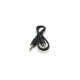 Кабель мультимедійний 3.5mm M to 3.5mm M 0.4m black Voltronic (YT28014)