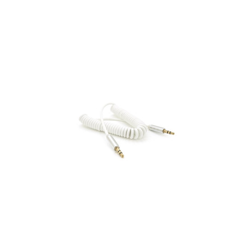 Кабель мультимедийный 3.5mm M to 3.5mm M 1.5m 90° corner white Voltronic (YT-AUXSGJ(M)/(M)-1.5-W) – Voltronic (вид 1)