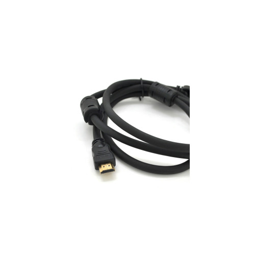 Кабель мультимедийный HDMI M to HDMI M 0.8m V1.4 4K black Ritar (HDMI(M)/(M)V1.4-0.8m-348P) – Ritar