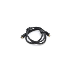 Кабель мультимедийный HDMI M to HDMI M 1.0m V1.4 4K black Ritar (HDMI(M)/(M)V1.4-1m-348P)