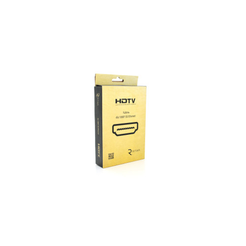 Кабель мультимедійний HDMI M to HDMI M 1.5m V1.4 4K black Ritar (HDMI(M)/(M)V1.4-1.5m-348B) – Ritar (вид 1)