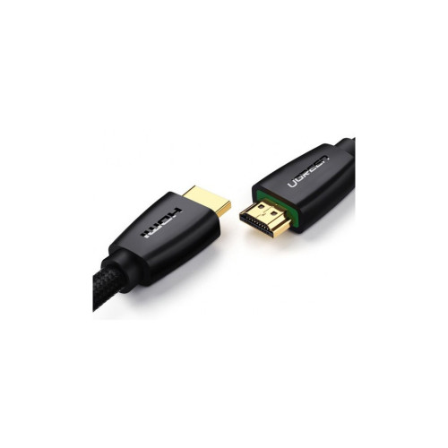 Кабель мультимедійний HDMI to HDMI 1.5m HD118 Nylon Braid (Black) Ugreen (40409) – UGREEN (вид 1)