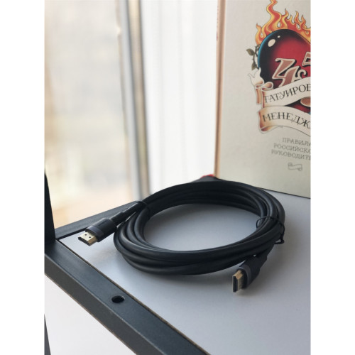 Кабель мультимедийный HDMI M to HDMI M 1.0m V2.0 Baseus (CADKLF-E01) – Baseus (вид 1)
