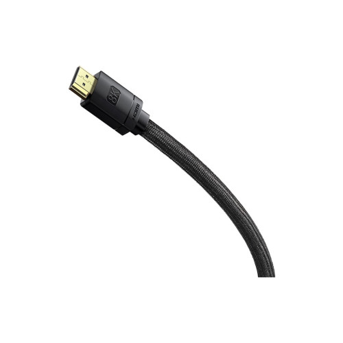 Кабель мультимедийный HDMI to HDMI 1.0m V2.1 Baseus (CAKGQ-J01) – Baseus (вид 2)