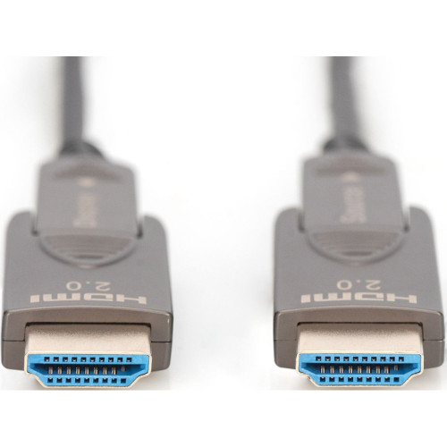 Кабель мультимедійний HDMI to HDMI 10.0m 4K AOC Digitus (AK-330127-100-S) – DIGITUS (вид 1)