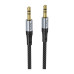 Кабель мультимедийный 3.5mm M to 3.5mm M 1.0m Black HOCO (6942007608800) – HOCO