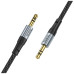 Кабель мультимедийный 3.5mm M to 3.5mm M 1.0m Black HOCO (6942007608800) – HOCO (вид 1)