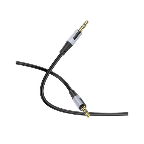 Кабель мультимедійний 3.5mm M to 3.5mm M 1.0m black BOROFONE (6941991108310) – BOROFONE (вид 2)