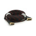 Кабель мультимедійний DVI M to DVI M 10.0m 24+1pin black/red Merlion (YT-DVI(M)/(M)NY/RD-10m) – Merlion (вид 1)