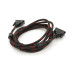 Кабель мультимедійний DVI M to DVI M 3.0m 24+1pin black/red Merlion (YT-DVI(M)/(M)NY/RD-3.0m) – Merlion (вид 1)