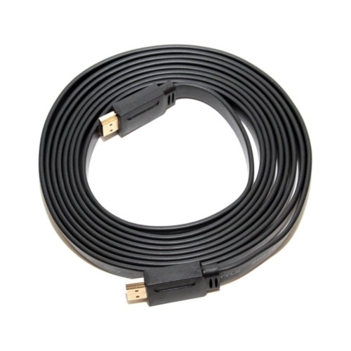 Кабель мультимедійний HDMI M to HDMI M 3.0m V1.4 black Merlion (YT-HDMI(M)/(M)SLIM-3.0m/06178) – Merlion