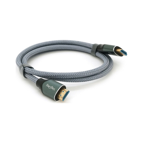 Кабель мультимедийный HDMI M to HDMI M 1.0m 8K silver VEGGIEG (YT-HDMI(M)/(M)V-H401/40356) – VEGGIEG (вид 1)