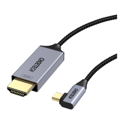 Кабель мультимедийный USB-C to HDMI M 1.8m 4K60Hz 90° corner Choetech (XCH-1803) – Choetech (вид 1)