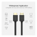 Кабель мультимедійний HDMI M to HDMI M 1.5m HD104 black Ugreen (60820) – UGREEN (вид 2)
