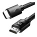 Кабель мультимедійний HDMI M to HDMI M 10.0m 4K30Hz braided HD119 black Ugreen (40104) – UGREEN