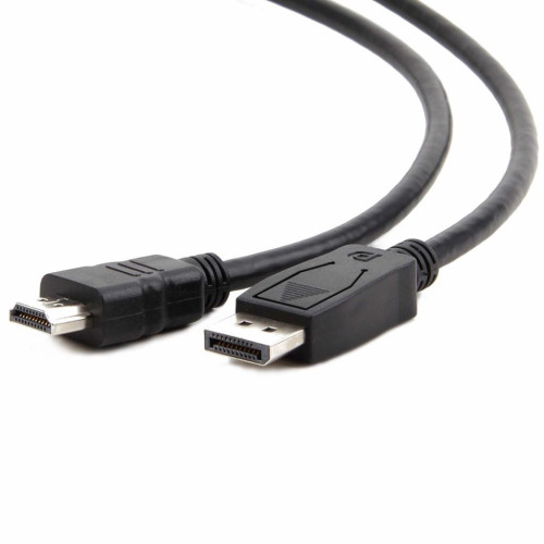 Кабель мультимедійний DisplayPort M to HDMI M 1.8m Cablexpert (CC-DP-HDMI-6) – Cablexpert (вид 1)