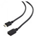 Кабель мультимедійний HDMI M to HDMI F 0.5m Cablexpert (CC-HDMI4X-0.5M) – Cablexpert (вид 2)