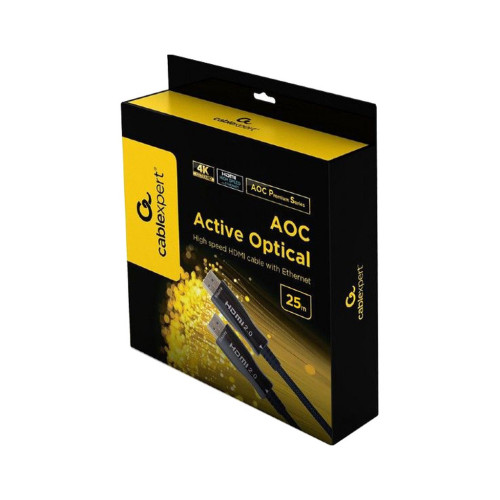 Кабель мультимедийный HDMI M to HDMI M 25.0m V2.0 4K60Hz optical Cablexpert (CCBP-HDMI-AOC-25M) – Cablexpert (вид 2)