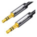Кабель мультимедійний 3.5mm M to 3.5mm M 0.5m AV119 black Ugreen (10732) – UGREEN