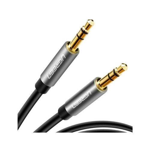 Кабель мультимедійний 3.5mm M to 3.5mm M 0.5m AV119 black Ugreen (10732) – UGREEN (вид 1)
