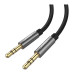 Кабель мультимедійний 3.5mm M to 3.5mm M 1.5m AV119 black Ugreen (10734) – UGREEN