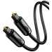 Кабель мультимедийный Optical Toslink 1.5m AV122 black Ugreen (70891) – UGREEN