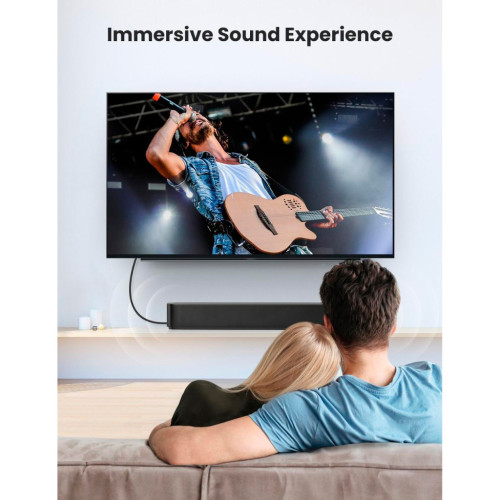 Кабель мультимедийный Optical Toslink 1.5m AV122 black Ugreen (70891) – UGREEN (вид 2)