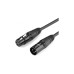 Кабель мультимедийный XLR M to XLR F 2.0m AV130 black Ugreen (20710) – UGREEN