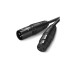 Кабель мультимедійний XLR M to XLR F 3.0m AV130 black Ugreen (20711) – UGREEN (вид 1)