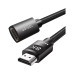 Кабель мультимедійний HDMI M to HDMI F 1.0m 8K HD151 black Ugreen (40447) – UGREEN