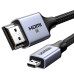 Кабель мультимедійний HDMI M to HDMI micro M 2.0m V2.1 8K60Hz HD164 black Ugreen (15517) – UGREEN