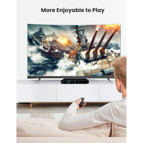 Кабель мультимедийный Optical Toslink 3.0m AV108 black Ugreen (10541) – UGREEN (вид 1)