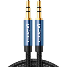 Кабель мультимедийный 3.5mm M to 3.5mm M 2.0m AV112 blue Ugreen (10687)