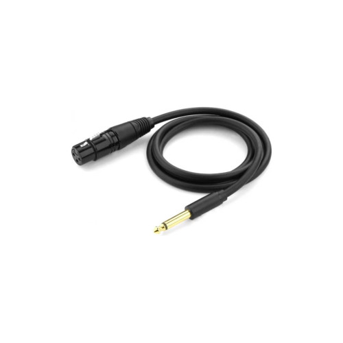 Кабель мультимедийный 6.35mm M to XLR F 5.0m AV131 black Ugreen (20721) – UGREEN (вид 2)