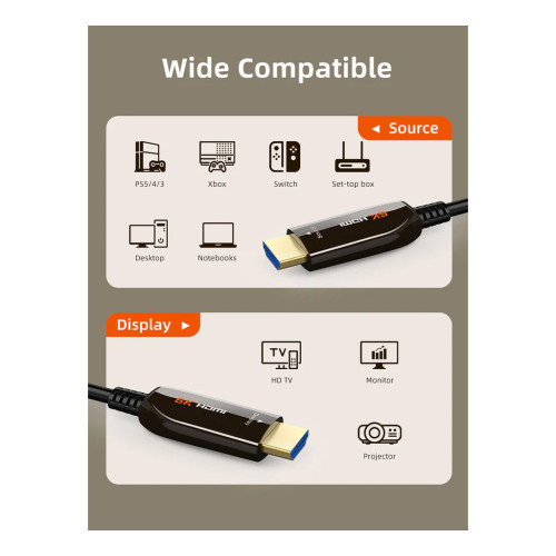Кабель мультимедийный HDMI to HDMI 10.0m v2.1 Cabletime (CA914029) – Cabletime (вид 1)