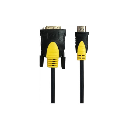 Кабель мультимедійний HDMI M to DVI M 1.8m V1.3 18+1pin Maxxter (CCBP-HDMI-DVI-1.8) – Maxxter