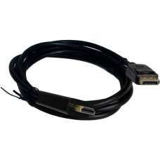 Кабель мультимедийный DisplayPort M to HDMI M 1.8m 4K60Hz black Patron (PN-DP-HDMI-18)